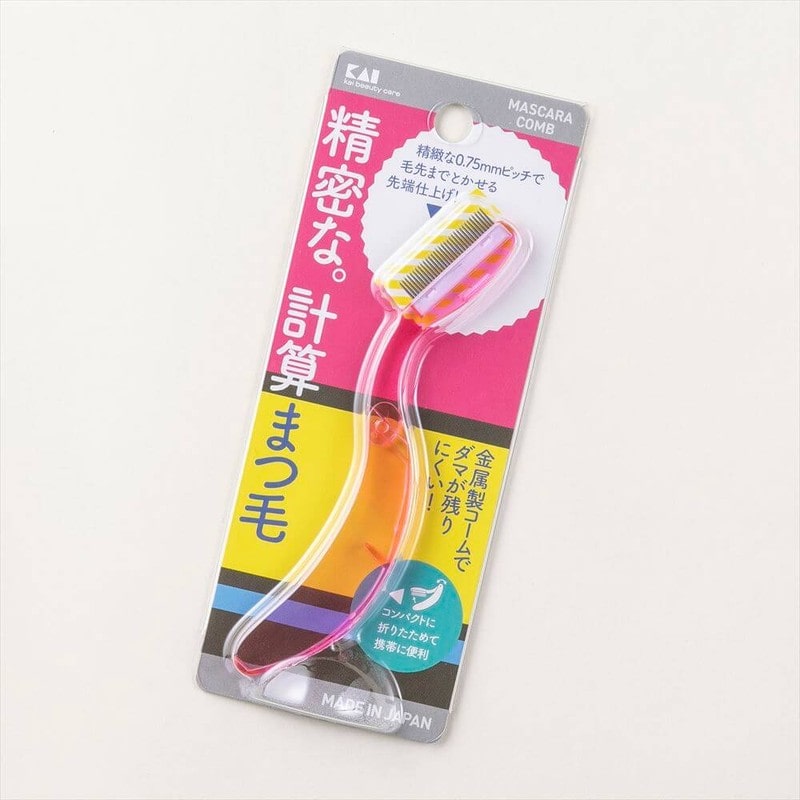 貝印 2040505 マスカラコーム 金属タイプ #000KQ3145 1個（ご注文単位1個）【直送品】