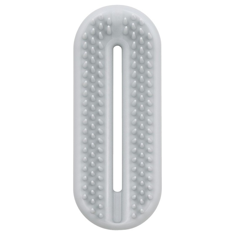 貝印 2041101 オーバルリングヘアブラシ 濡れ髪用グレー KQ3167 1個（ご注文単位1個）【直送品】