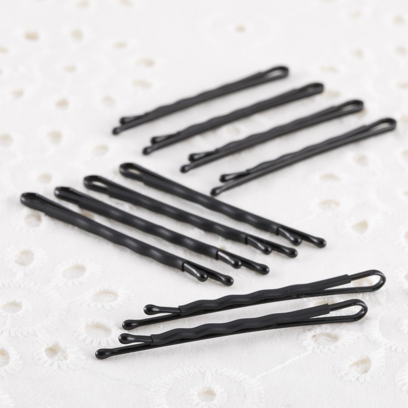 貝印 2041636 すべらないヘアピン黒 KQ3124 1個(ご注文単位1個)【直送品】