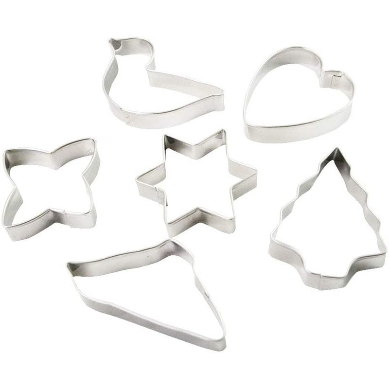 貝印 2040314 クッキー抜型 6個セット ツリー・星 #000DL6190 1個（ご注文単位1個）【直送品】