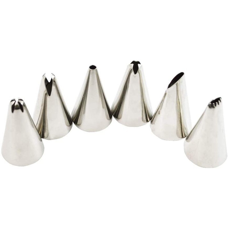 貝印 2040385 絞り袋デザイン 口金 6種セット #000DL6319 1個（ご注文単位1個）【直送品】