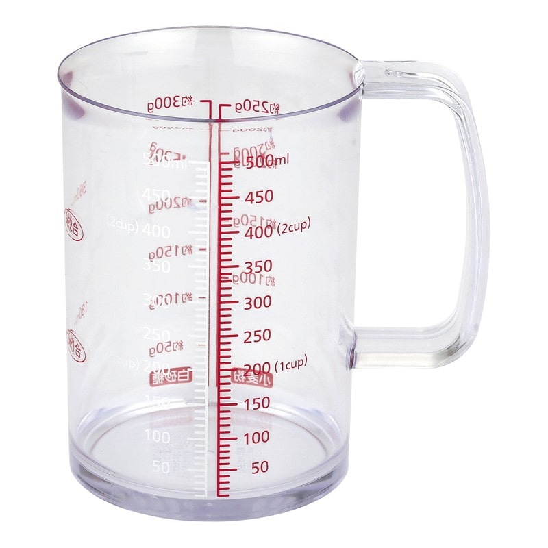貝印 2041240 KK どこでも注げる耐熱計量カップ 500ml DH8126 1個（ご注文単位1個）【直送品】