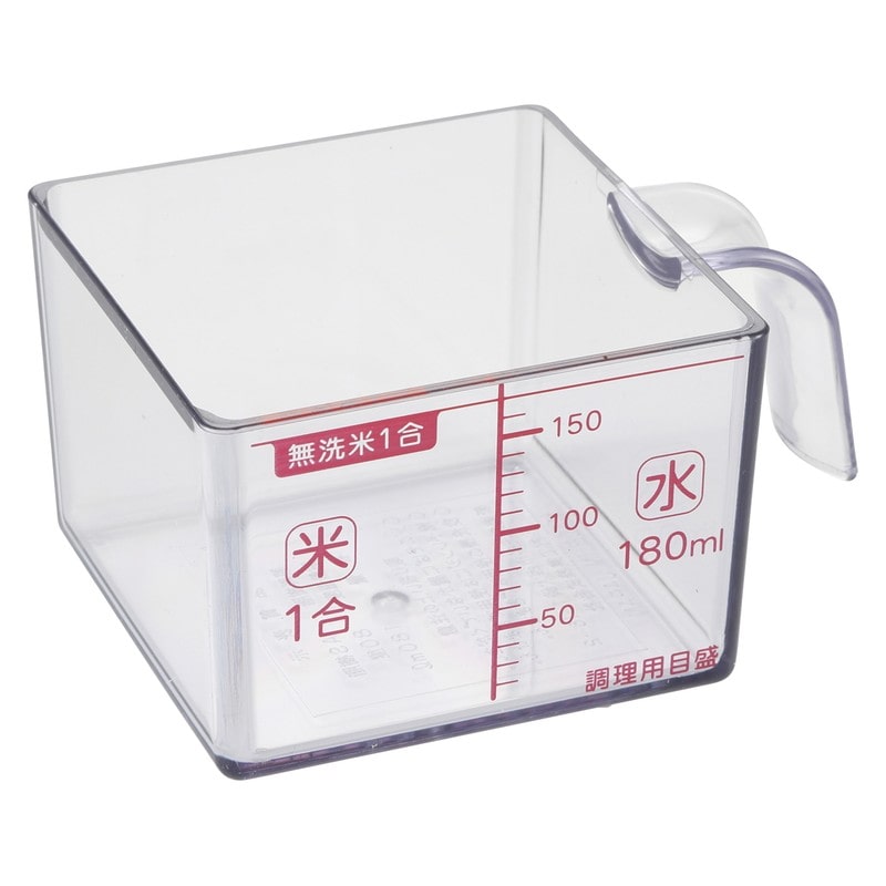 貝印 2041245 KK お米がすくいやすい角型カップ DH8131 1個（ご注文単位1個）【直送品】
