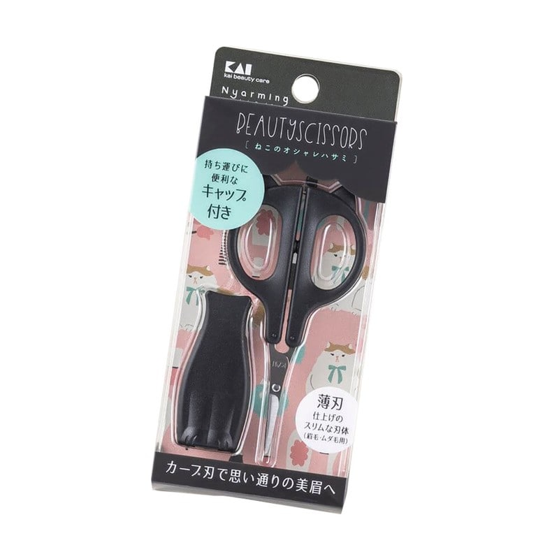貝印 2040485 Nyarming ねこのオシャレハサミ #000HC2201 1個（ご注文単位1個）【直送品】