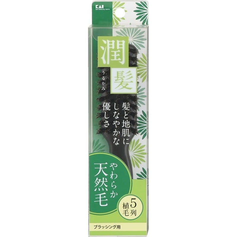 貝印 2040758 天然ブラシ 潤髪 S #000KQ1538 1個（ご注文単位1個）【直送品】