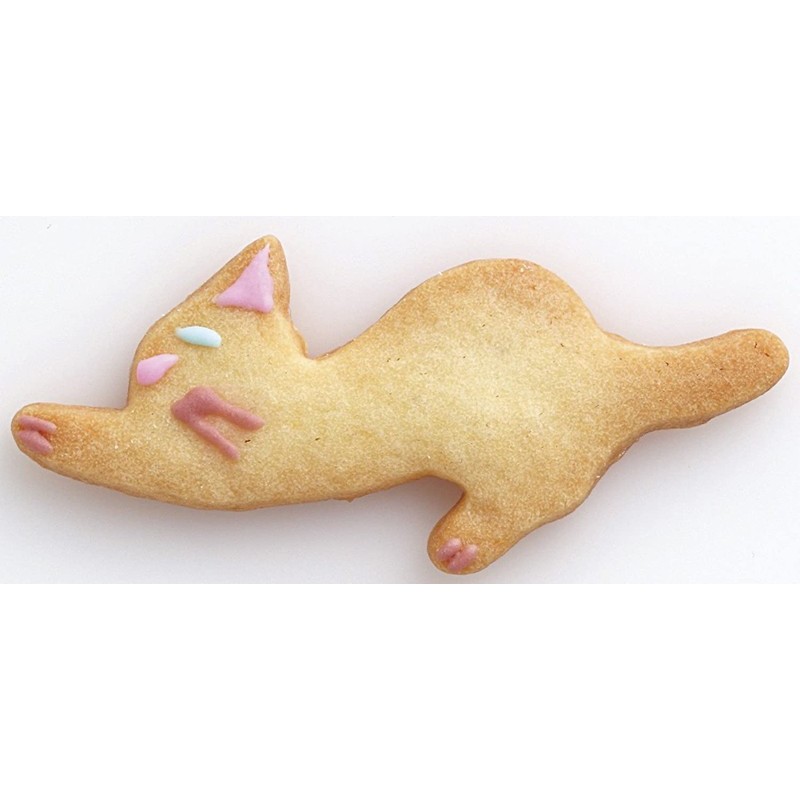 貝印 2040311 クッキー抜型 3個セット ネコ #000DL6187 1個(ご注文単位1個)【直送品】