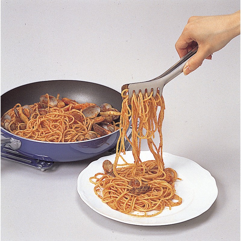 貝印 2041201 KK ステンレス スパゲティートング DH8087 1個（ご注文単位1個）【直送品】