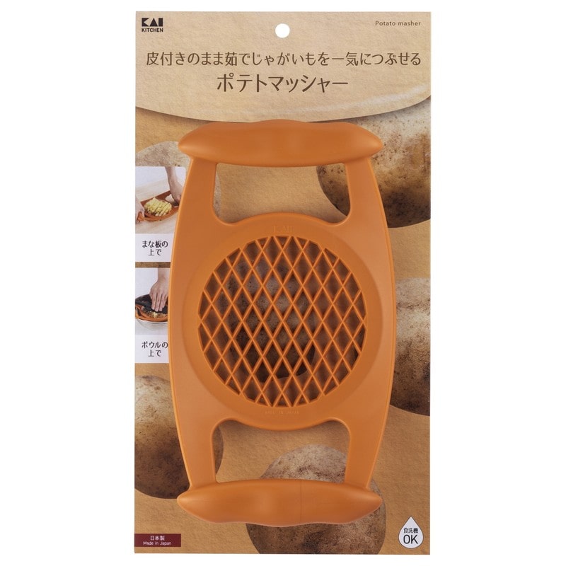 貝印 2041295 KK 手間なしポテトマッシャー DH8182 1個(ご注文単位1個)【直送品】