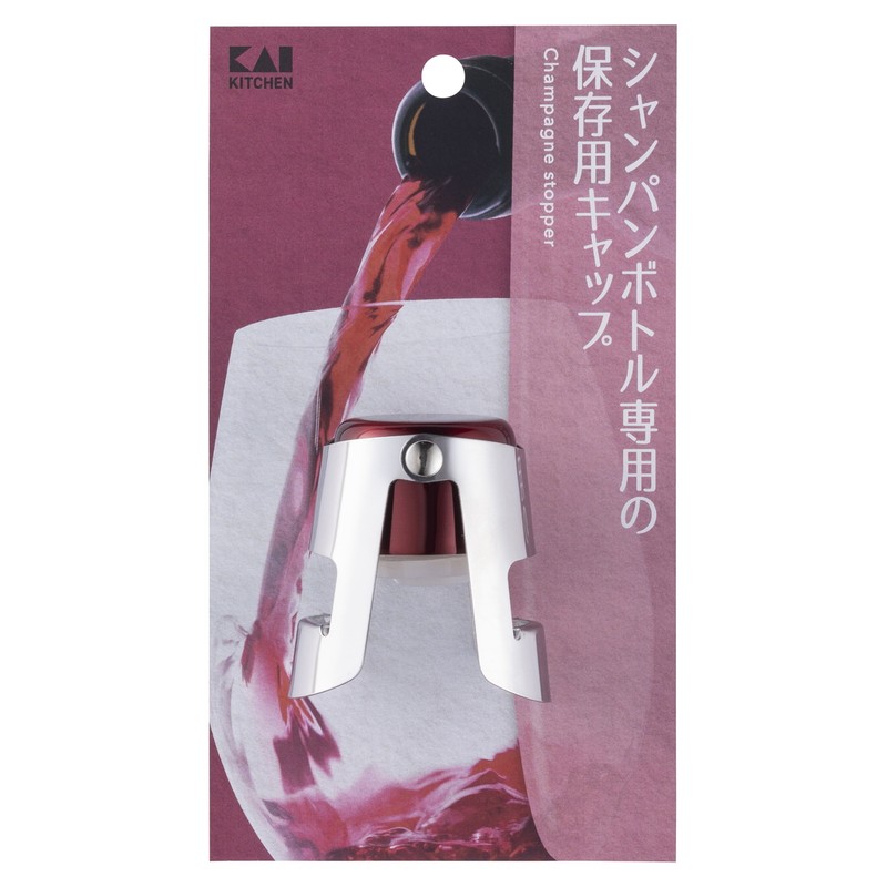 貝印 2041336 KK シャンパンストッパー DH8224 1個（ご注文単位1個）【直送品】