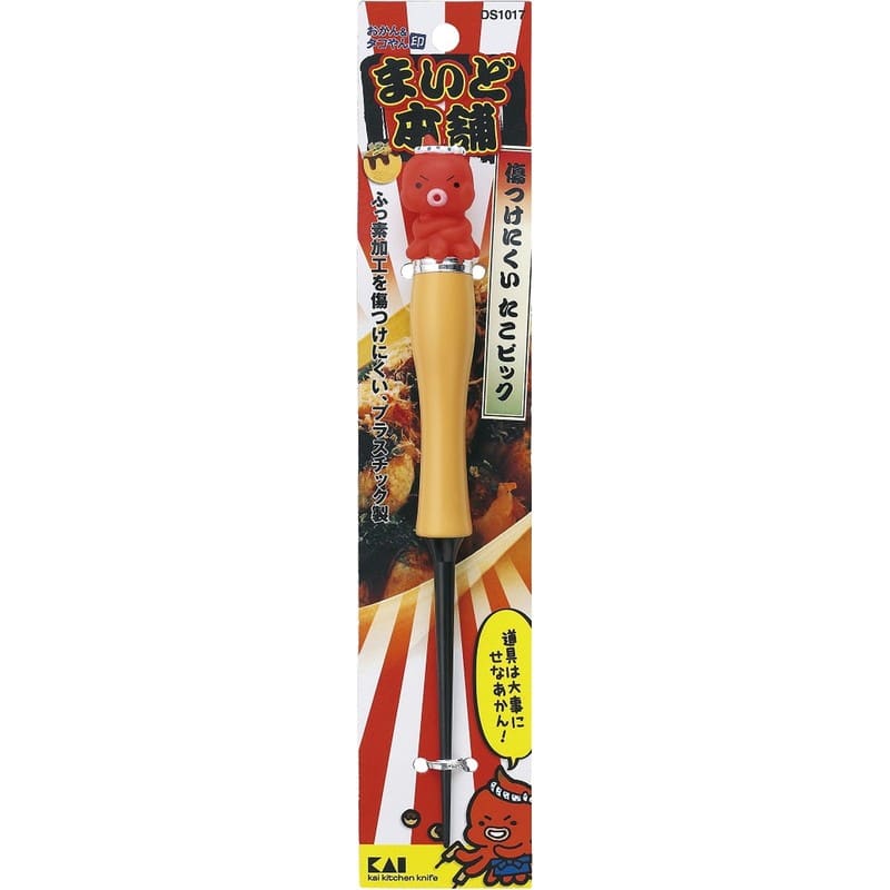 貝印 2041576 まいど本舗傷つけにくいたこピック 000DS1017 1個（ご注文単位1個）【直送品】