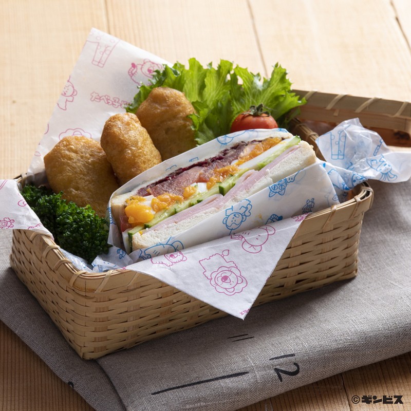 貝印 2041007 ワックスペーパー たべっ子どうぶつブルー #DL8107 1個(ご注文単位1個)【直送品】