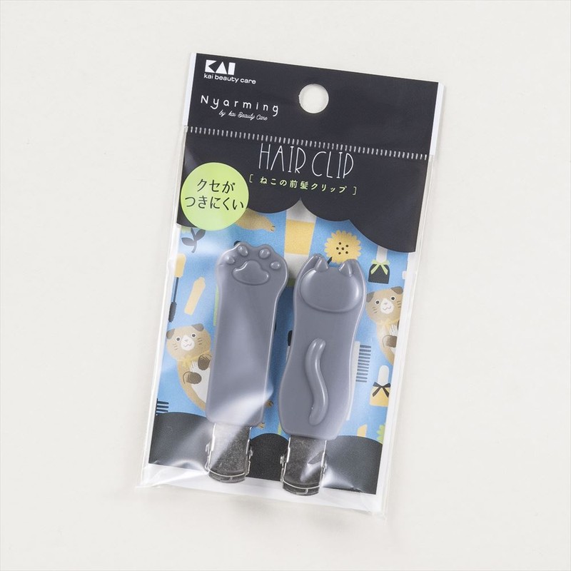 貝印 2040488 Nyarming ねこの前髪クリップ #000HC2204 1個（ご注文単位1個）【直送品】