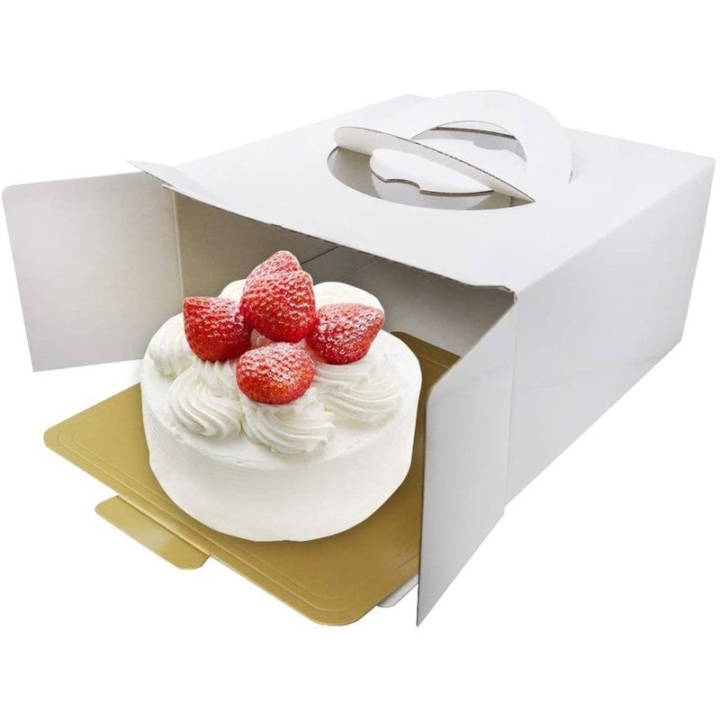 貝印 2040393 ケーキボックス 15cm 白 #000DL6341 1個(ご注文単位1個)【直送品】