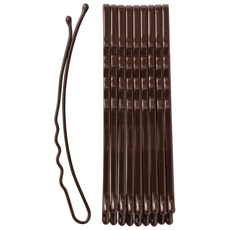 貝印 2041632 強力アレンジピンM茶 KQ3120 1個(ご注文単位1個)【直送品】