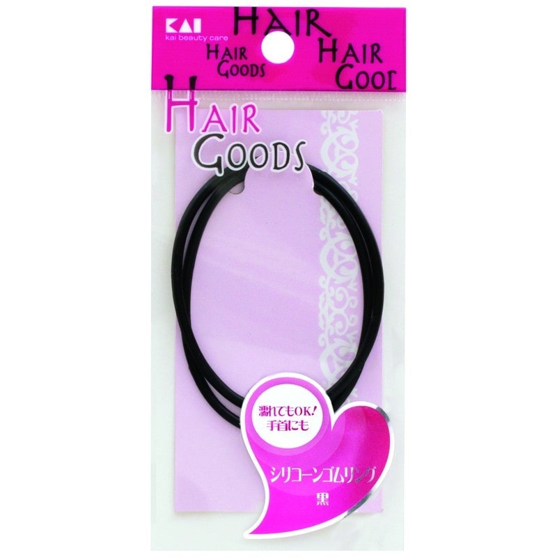 貝印 2040788 HG シリコーンゴムリング黒 #000HA0075 1個(ご注文単位1個)【直送品】