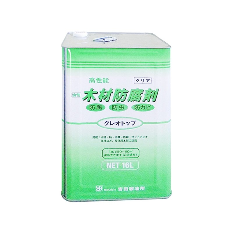 吉田製油所 9009784 クレオトップ クリア 16L #00277670390000 1個（ご注文単位1個）【直送品】