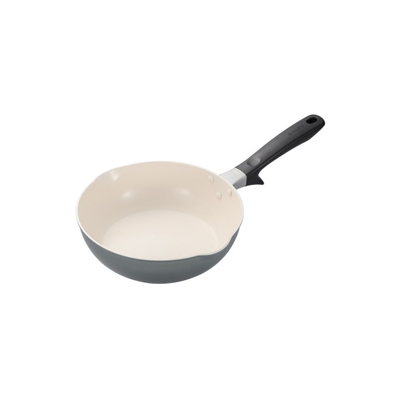 京セラ 2080313 フライパン 24cm深型パン CF-G24SD-WGR 1個（ご注文単位1個）【直送品】