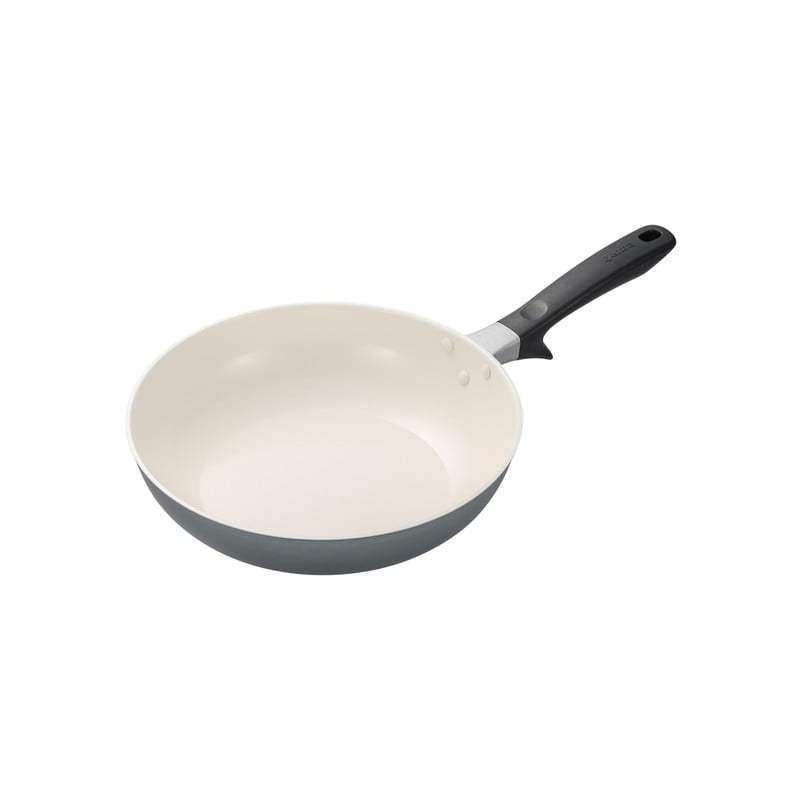 京セラ 2080316 フライパン 28cm炒め鍋 CF-G28FD-WGR 1個（ご注文単位1個）【直送品】