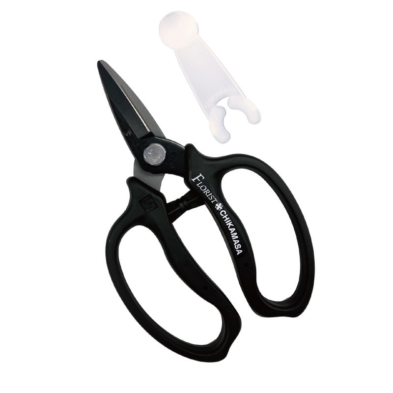 近正 103216 ウルトラロッソ花鋏 キャップ付き MFN-80BK 1個（ご注文単位1個）【直送品】