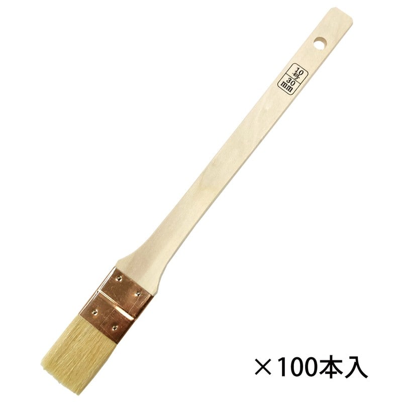 好川産業 9041140 白毛 無印 目地刷毛 10号 100本入 #116272 1個（ご注文単位1個）【直送品】