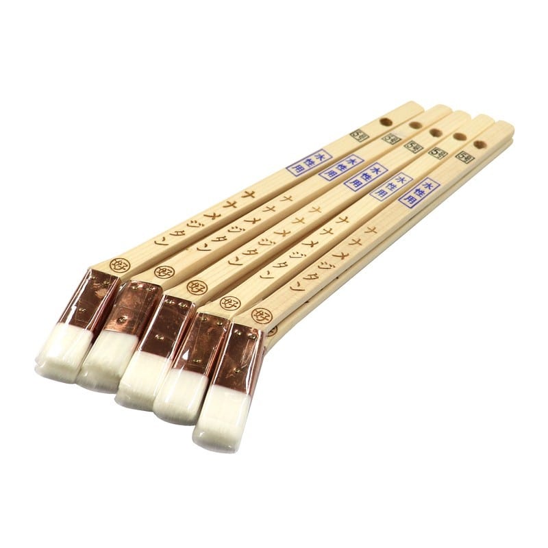 好川産業 9033937 白ナイロン 目地刷毛 ナナメジタン 5号 #116760 1個（ご注文単位1個）【直送品】