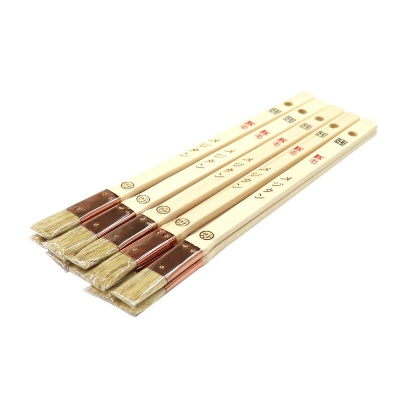 好川産業 9033934 白豚毛 目地刷毛 メジタン 5号 #116593 1個（ご注文単位1個）【直送品】