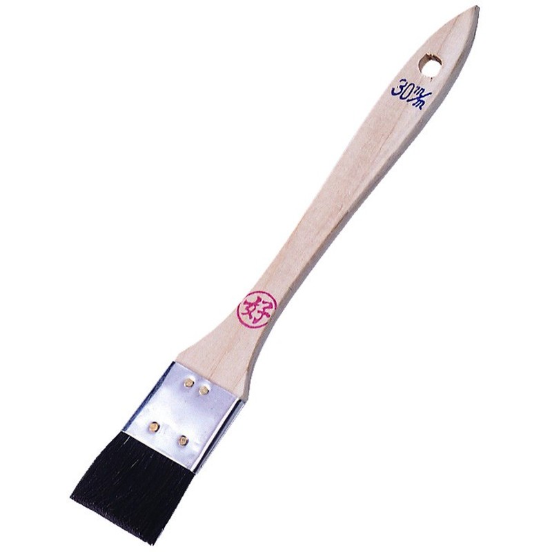 好川産業 9033156 好川 #813544 黒毛金巻ラック刷毛 1個（ご注文単位1個）【直送品】