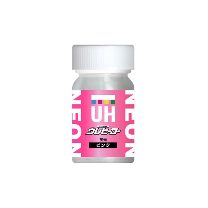 斎藤塗料 9033726 ウレヒーロー 蛍光ピンク 15ml 1個(ご注文単位1個)【直送品】