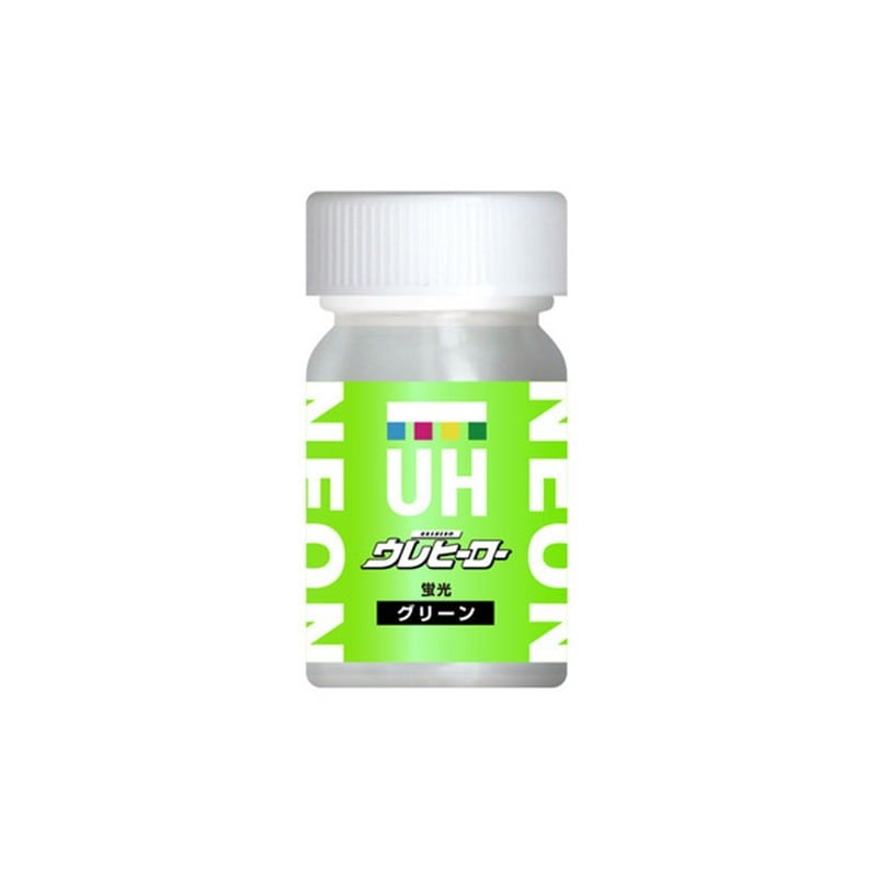斎藤塗料 9033728 ウレヒーロー 蛍光グリーン 15ml 1個(ご注文単位1個)【直送品】
