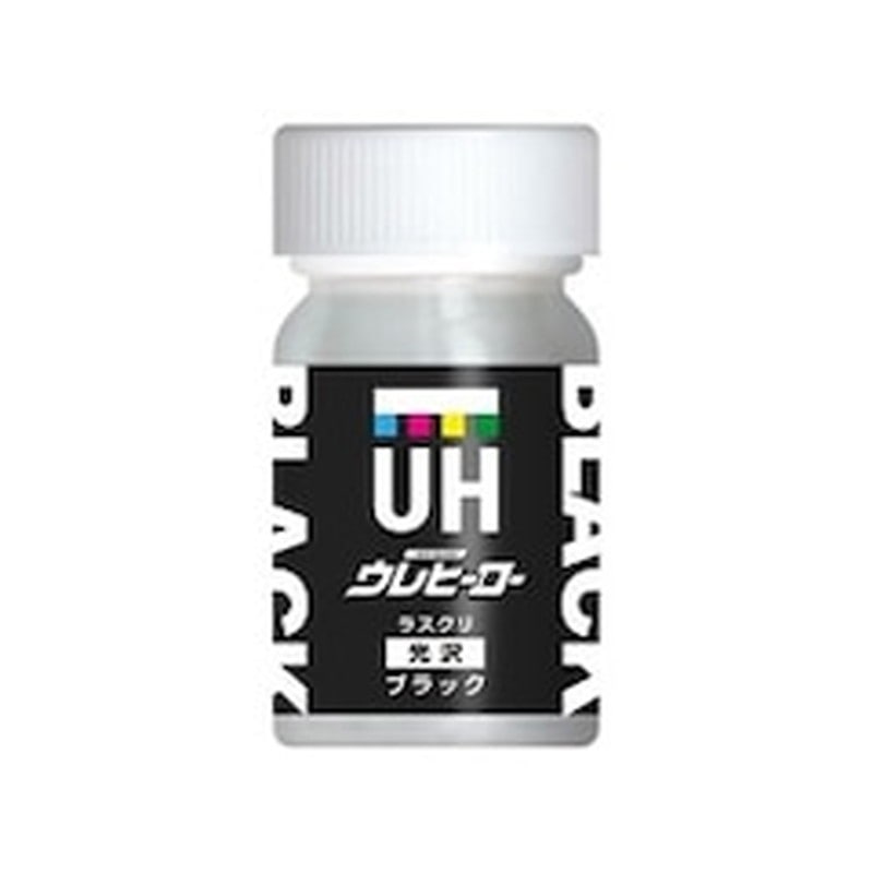 斎藤塗料 9033703 ウレヒーローラスクリ ブラック光沢有 15ml L2 1個（ご注文単位1個）【直送品】
