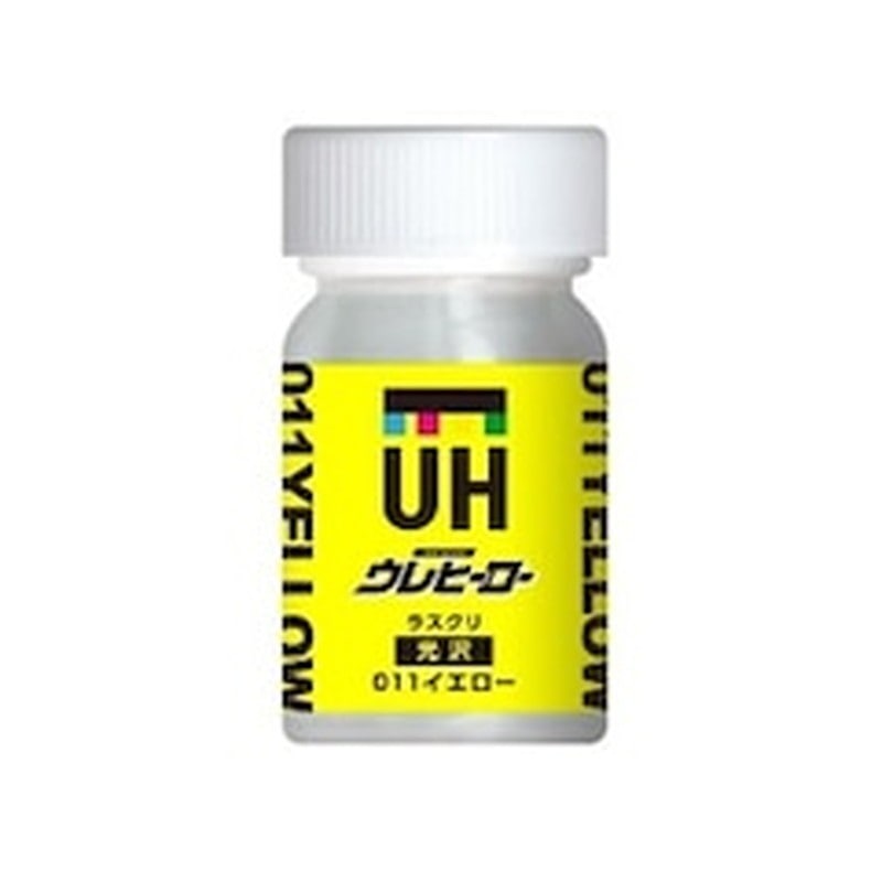 斎藤塗料 9033707 ウレヒーローラスクリ 011YW光沢有 15ml L6 1個（ご注文単位1個）【直送品】