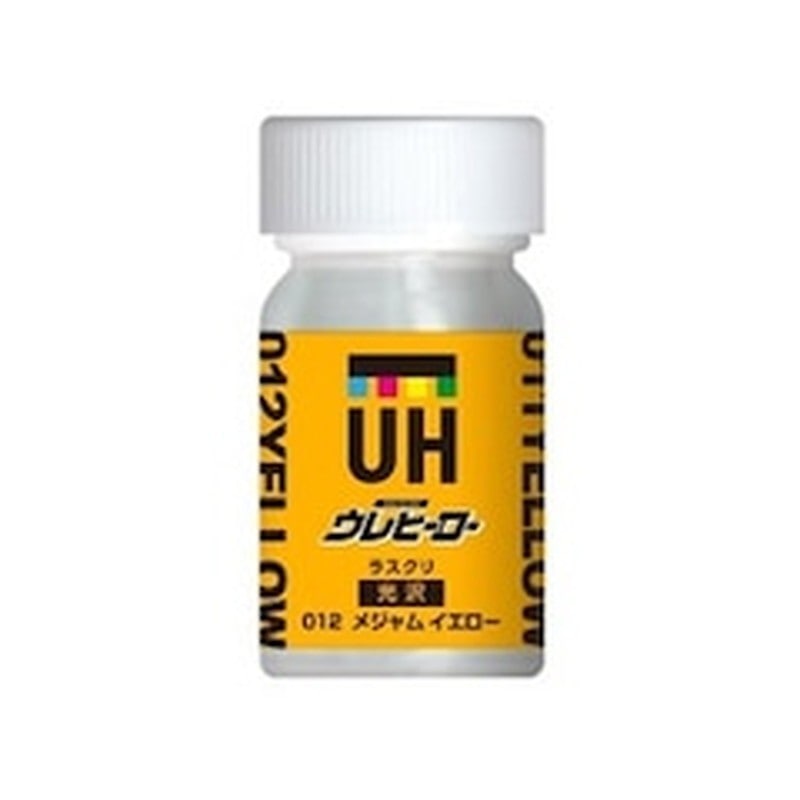 斎藤塗料 9033708 ウレヒーローラスクリ012メジャムエロー光沢有 L7 1個（ご注文単位1個）【直送品】
