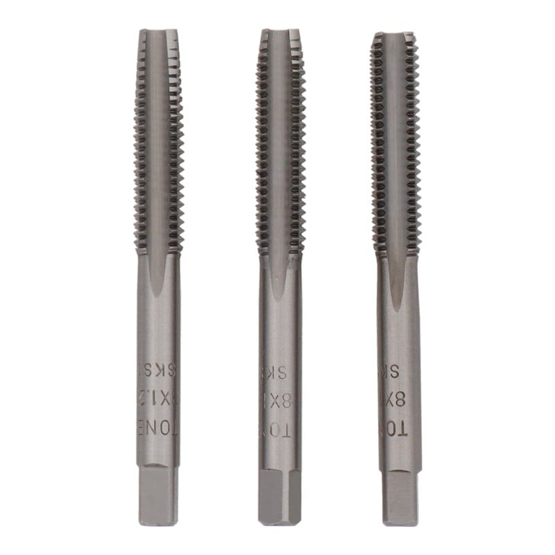 三共コーポレーション 420037 ハンドタップセットねじ径8mm×ピッチ1.25mm #110128 1個（ご注文単位1個）【直送品】