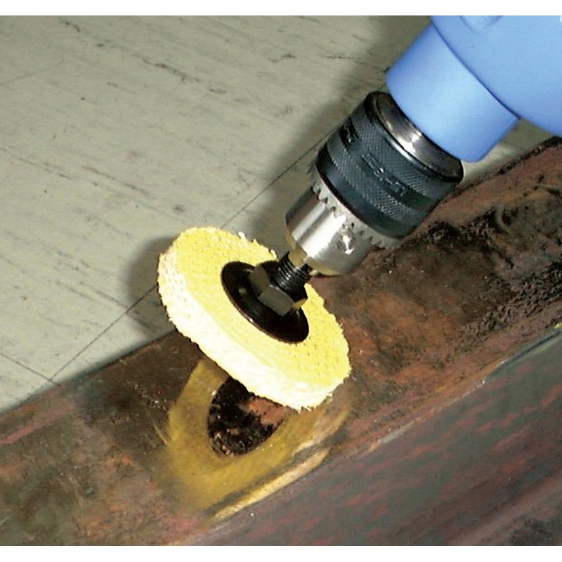 三共コーポレーション 510113 サイザルバフ 75mm #078806 1個(ご注文単位1個)【直送品】