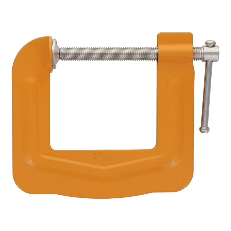 三共コーポレーション 515066 鋼製Cクランプ 63mm #315942 1個（ご注文単位1個）【直送品】