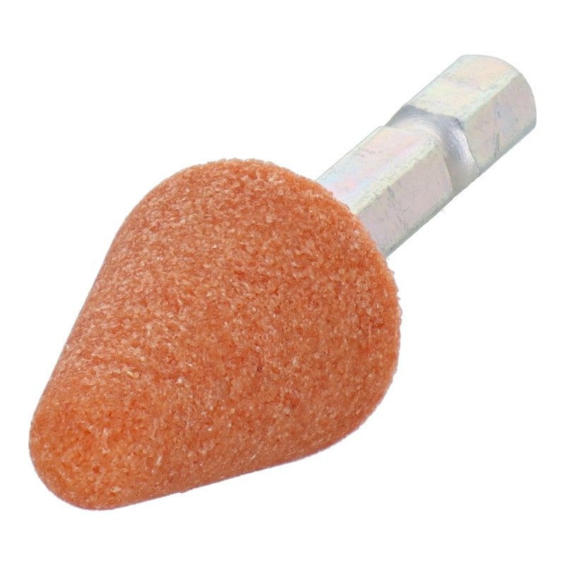 三共コーポレーション 4071300 WA6-32 六角軸軸付砥石 傘型 #60 #010438 1個（ご注文単位1個）【直送品】