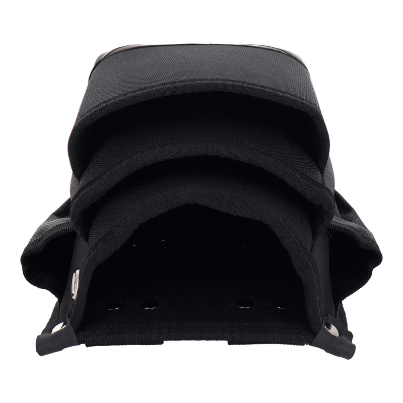 三共コーポレーション 4340042 3段腰袋 ブラック #581809 1個（ご注文単位1個）【直送品】