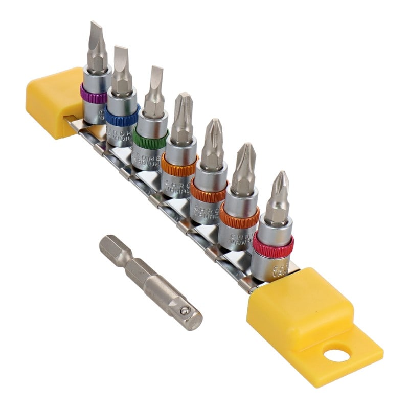 三共コーポレーション 4340314 ドライバービットセット 差込角:6.35mm #820066 1個（ご注文単位1個）【直送品】