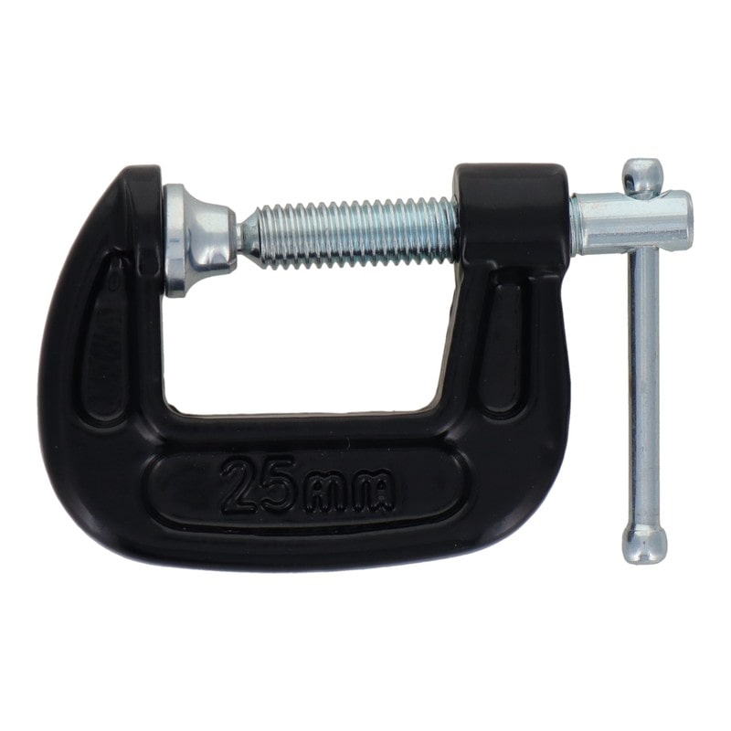 三共コーポレーション 4342498 鋳物Cクランプ 25mm #823471 1個（ご注文単位1個）【直送品】