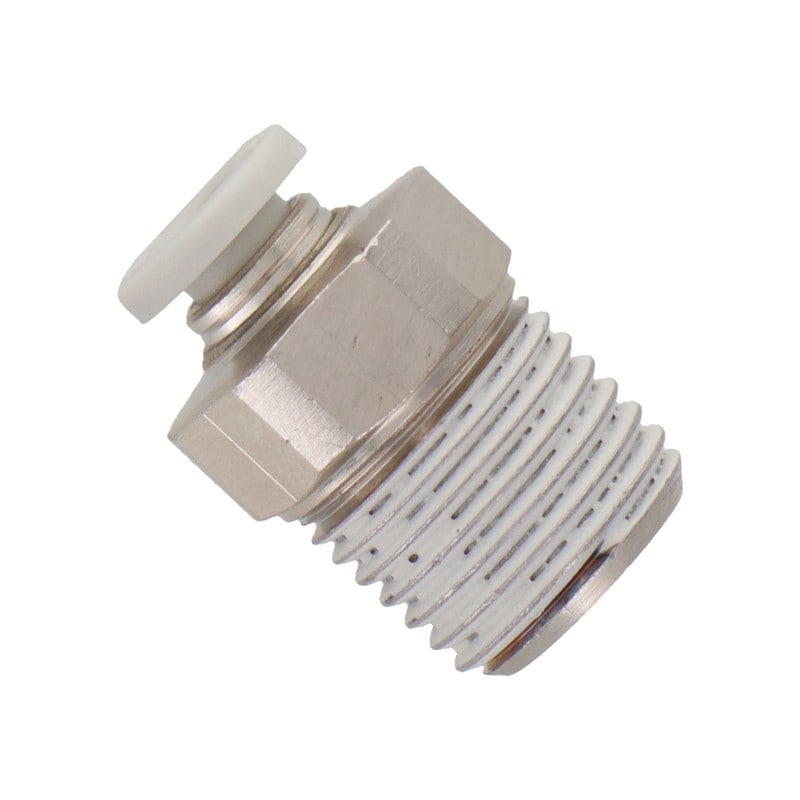 三共コーポレーション 4342706 ワンタッチ継手ハーフユニオンR1/4外径4mm #133496 1個(ご注文単位1個)【直送品】