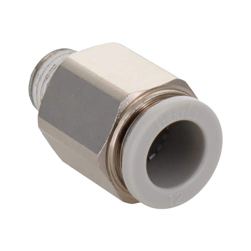 三共コーポレーション 4342712 ワンタッチ継手ハーフユニオンR1/4外径12mm #133506 1個（ご注文単位1個）【直送品】