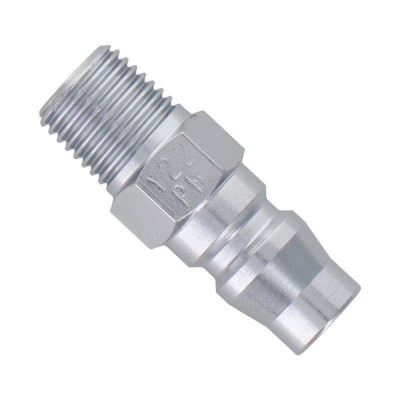 三共コーポレーション 4342798 エアー用プラグ R1/4テーパーオネジ #714002 1個（ご注文単位1個）【直送品】