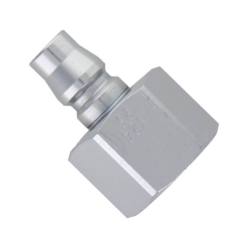 三共コーポレーション 4342813 エアー用プラグ Rc1/2テーパーメネジ #714019 1個（ご注文単位1個）【直送品】