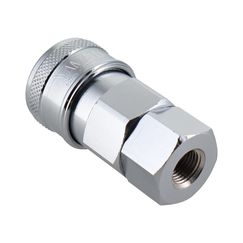 三共コーポレーション 4342826 エアー用ツータッチソケットRc1/8テーパーメネジ #714036 1個（ご注文単位1個）【直送品】