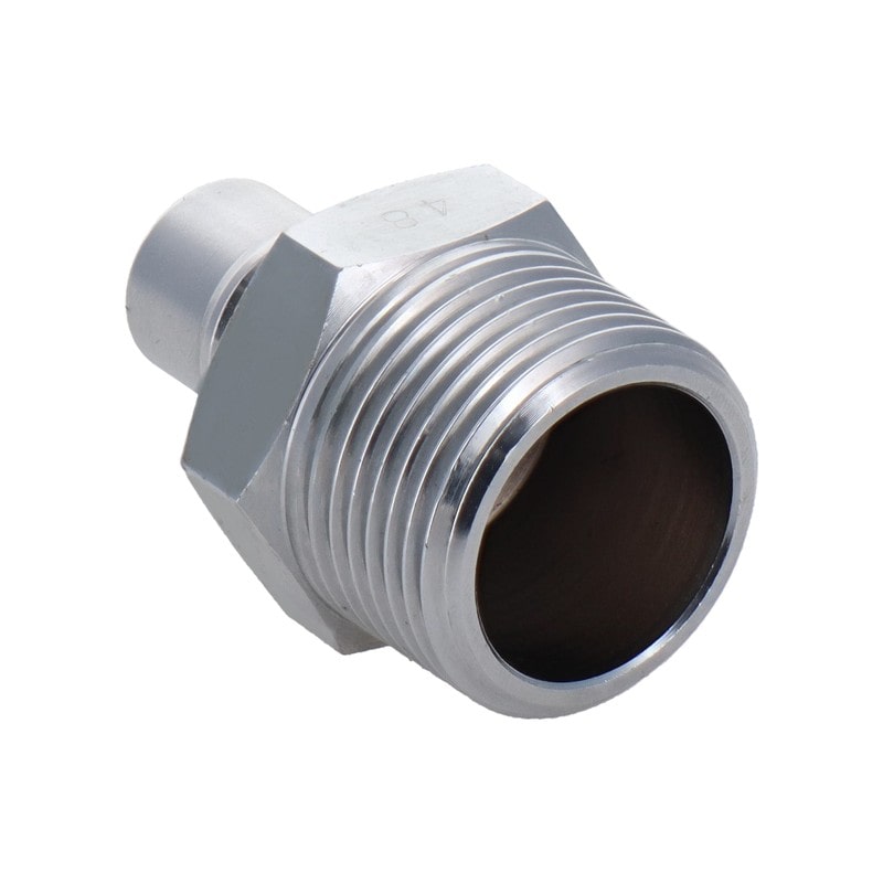 三共コーポレーション 4342884 大型オネジプラグ40型 R1テーパーネジ #714317 1個(ご注文単位1個)【直送品】