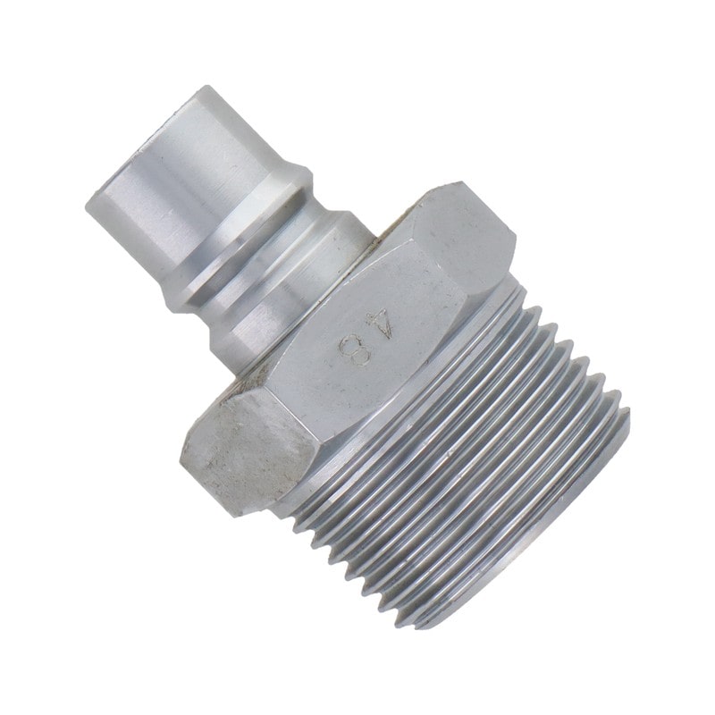 三共コーポレーション 4342884 大型オネジプラグ40型 R1テーパーネジ #714317 1個（ご注文単位1個）【直送品】