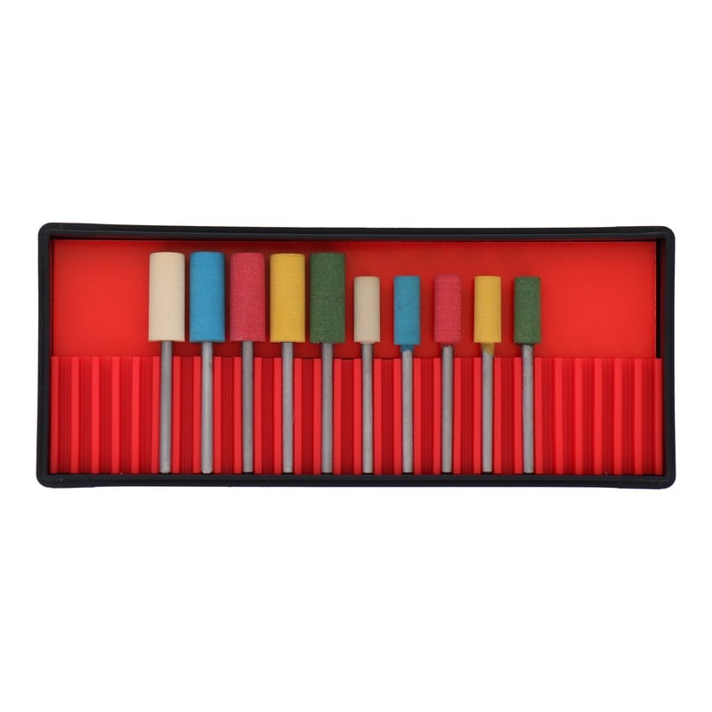 三共コーポレーション 4343172 RB302軸付ゴム砥石セット 直径:6~8mm #010352 1個(ご注文単位1個)【直送品】