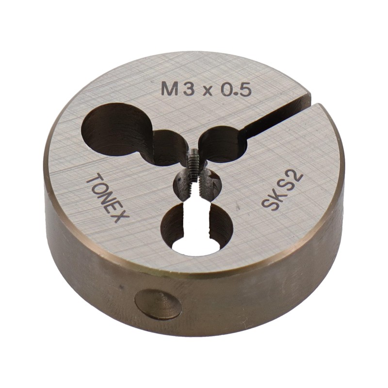 三共コーポレーション 4343879 ねじ切りダイス外径38mmねじ径3.0mm #110220 1個（ご注文単位1個）【直送品】