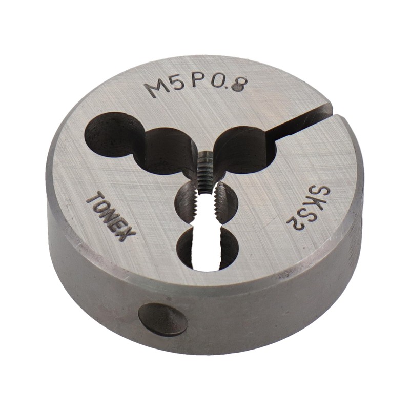 三共コーポレーション 4343881 ねじ切りダイス外径38mmねじ径5.0mm #110222 1個（ご注文単位1個）【直送品】