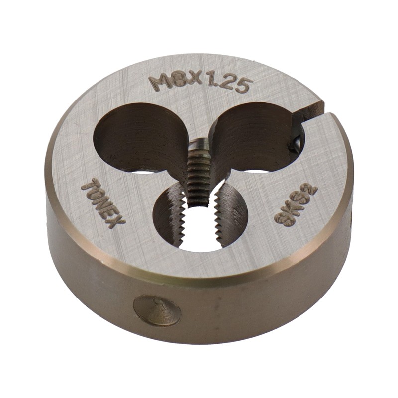 三共コーポレーション 4343883 ねじ切りダイス外径38mmねじ径8.0mm #110224 1個（ご注文単位1個）【直送品】